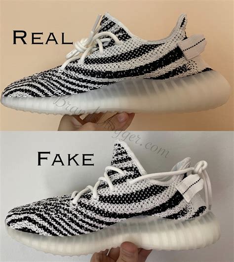 adidas yeezy boost 350 v2 zebra real vs fake